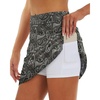 Noir Paisley Print