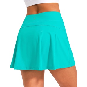 image:imageStelle Women Tennis Skirt Golf Skorts Athletic High Waisted with Pockets Inner Shorts Sport Workout Pleated PickleballTurquoise