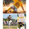 image:imageSTELLE BaseballSoftballFastpitch Belt Girls Sports Elastic Adjustable Boys Uniform Belts Youth and Adult SizesBright Yellow