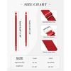 image:imageSTELLE BaseballSoftballFastpitch Belt Girls Sports Elastic Adjustable Boys Uniform Belts Youth and Adult SizesRed