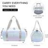 image:imageSTELLE Dance Bag for Girls Ballet Bag Gifts for Girls Waterproof Sports Gymnastics Bag with Shoe Compartment Cheer Duffle BagLilac Mint1