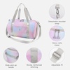 image:imageSTELLE Dance Bag for Girls Ballet Bag Gifts for Girls Waterproof Sports Gymnastics Bag with Shoe Compartment Cheer Duffle BagRainbow Wash