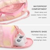 image:imageSTELLE Dance Bag for Girls Ballet Bag Gifts for Girls Waterproof Sports Gymnastics Bag with Shoe Compartment Cheer Duffle BagSunset Sorbet