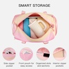 image:imageSTELLE Dance Bag for Girls Ballet Bag Gifts for Girls Waterproof Sports Gymnastics Bag with Shoe Compartment Cheer Duffle BagSunset Sorbet