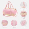 image:imageSTELLE Dance Bag for Girls Ballet Bag Gifts for Girls Waterproof Sports Gymnastics Bag with Shoe Compartment Cheer Duffle BagSunset Sorbet