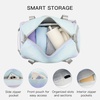 image:imageSTELLE Dance Bag for Girls Pink Gymnastics Duffle Bag with Shoe Compartment Kids Cheer Bags Ballet Gifts Sports Gym TravelPink GinghamFLilac Mint