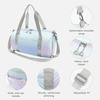 image:imageSTELLE Dance Bag for Girls Pink Gymnastics Duffle Bag with Shoe Compartment Kids Cheer Bags Ballet Gifts Sports Gym TravelPink GinghamFLilac Mint