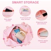 image:imageSTELLE Dance Bag for Girls Pink Gymnastics Duffle Bag with Shoe Compartment Kids Cheer Bags Ballet Gifts Sports Gym TravelPink GinghamFPink Gingham