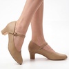 image:imageStelle 2 Ankle Strap Character Shoes for Women  2inch heelAdjustable ankle strapMemory foam insoleRubber outsoleBreathable lining2tan2
