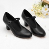 image:imageStelle 25 TStrap Character Shoes for Women  25inch heel Tstrap cushioned insole rubber outsole adjustable buckle stable fit25black