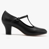 image:imageStelle 25 TStrap Character Shoes for Women  25inch heel Tstrap cushioned insole rubber outsole adjustable buckle stable fit25black