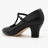 image:imageStelle 25 TStrap Character Shoes for Women  25inch heel Tstrap cushioned insole rubber outsole adjustable buckle stable fit25black
