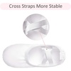 image:imageStelle Ballerina Shoes for Girls Satin Ballet Shoes Ribbons Elastic Straps  Ballet shoes for girls Ballerina slippers Soft satin upper Comfortable lining Suede leather split sole Ballet trainingWhiteno Ribbon