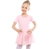 image:imageStelle Ballet Leotards for Girls Dance Leotard with Skirt Toddler Ballet Outfit CrissCross Bow Back LittleBig KidStyle 1ballet Pinkcross Back