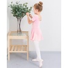 image:imageStelle Ballet Leotards for Girls Dance Leotard with Skirt Toddler Ballet Outfit CrissCross Bow Back LittleBig KidStyle 1ballet Pinkcross Back