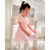 image:imageStelle Ballet Leotards for Girls Dance Leotard with Skirt Toddler Ballet Outfit CrissCross Bow Back LittleBig KidStyle 1ballet Pinkcross Back