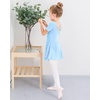 image:imageStelle Ballet Leotards for Girls Dance Leotard with Skirt Toddler Ballet Outfit CrissCross Bow Back LittleBig KidStyle 1bluecross Back
