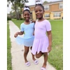 image:imageStelle Ballet Leotards for Girls Dance Leotard with Skirt Toddler Ballet Outfit CrissCross Bow Back LittleBig KidStyle 1bluecross Back
