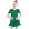 image:imageStelle Ballet Leotards for Girls Dance Leotard with Skirt Toddler Ballet Outfit CrissCross Bow Back LittleBig KidStyle 1greencross Back