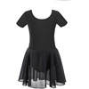 image:imageStelle Ballet Leotards for Girls Dance Leotard with Skirt Toddler Ballet Outfit CrissCross Bow Back LittleBig KidStyle 2black Bow Back