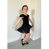 image:imageStelle Ballet Leotards for Girls Dance Leotard with Skirt Toddler Pink Ballet Outfit Ruffle Sleeve Kids Dance Dress1blackshiny Skirt