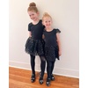 image:imageStelle Ballet Leotards for Girls Dance Leotard with Skirt Toddler Pink Ballet Outfit Ruffle Sleeve Kids Dance Dress1blackshiny Skirt