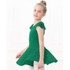 image:imageStelle Ballet Leotards for Girls Dance Leotard with Skirt Toddler Pink Ballet Outfit Ruffle Sleeve Kids Dance Dress1greenshiny Skirt