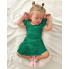 image:imageStelle Ballet Leotards for Girls Dance Leotard with Skirt Toddler Pink Ballet Outfit Ruffle Sleeve Kids Dance Dress1greenshiny Skirt