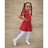 image:imageStelle Ballet Leotards for Girls Dance Leotard with Skirt Toddler Pink Ballet Outfit Ruffle Sleeve Kids Dance Dress1redshiny Skirt