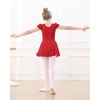image:imageStelle Ballet Leotards for Girls Dance Leotard with Skirt Toddler Pink Ballet Outfit Ruffle Sleeve Kids Dance Dress1redshiny Skirt