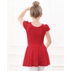 image:imageStelle Ballet Leotards for Girls Dance Leotard with Skirt Toddler Pink Ballet Outfit Ruffle Sleeve Kids Dance Dress1redshiny Skirt