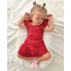 image:imageStelle Ballet Leotards for Girls Dance Leotard with Skirt Toddler Pink Ballet Outfit Ruffle Sleeve Kids Dance Dress1redshiny Skirt