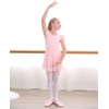 image:imageStelle Ballet Leotards for Girls Dance Leotard with Skirt Toddler Pink Ballet Outfit Ruffle Sleeve Kids Dance Dress2ballet Pink