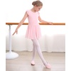 image:imageStelle Ballet Leotards for Girls Dance Leotard with Skirt Toddler Pink Ballet Outfit Ruffle Sleeve Kids Dance Dress2ballet Pink