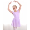 image:imageStelle Ballet Leotards for Girls Dance Leotard with Skirt Toddler Pink Ballet Outfit Ruffle Sleeve Kids Dance Dress2light Purple
