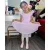 image:imageStelle Ballet Leotards for Girls Dance Leotard with Skirt Toddler Pink Ballet Outfit Ruffle Sleeve Kids Dance Dress2light Purple
