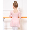 image:imageStelle Ballet Leotards for Girls Long Sleeve Toddler Dance Leotard Outfits with Skirt ClassicLittleBig KidBallet Pink