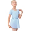 image:imageStelle Ballet Leotards for Girls Toddler Dance Dress Outfit Combo with Skirt and Tights ToddlerLittle KidBig Kid1blue