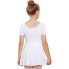image:imageStelle Ballet Leotards for Girls Toddler Dance Dress Outfit Combo with Skirt and Tights ToddlerLittle KidBig Kid1white