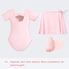 image:imageStelle Ballet Leotards for Girls Toddler Dance Dress Outfit Combo with Skirt and Tights ToddlerLittle KidBig Kid2ballet Pink Bow Back