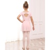 image:imageStelle Ballet Leotards for Girls Toddler Dance Dress Outfit Combo with Skirt and Tights ToddlerLittle KidBig Kid2ballet Pink Bow Back