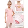 image:imageStelle Ballet Leotards for Girls Toddler Dance Dress Outfit Combo with Skirt and Tights ToddlerLittle KidBig Kid2ballet Pink Bow Back