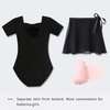 image:imageStelle Ballet Leotards for Girls Toddler Dance Dress Outfit Combo with Skirt and Tights ToddlerLittle KidBig Kid2black Bow Back