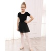 image:imageStelle Ballet Leotards for Girls Toddler Dance Dress Outfit Combo with Skirt and Tights ToddlerLittle KidBig Kid2black Bow Back