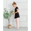 image:imageStelle Ballet Leotards for Girls Toddler Dance Dress Outfit Combo with Skirt and Tights ToddlerLittle KidBig Kid3black Ruffle Sleeve