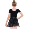 image:imageStelle Ballet Leotards for Girls Toddler Dance Dress Outfit Combo with Skirt and Tights ToddlerLittle KidBig Kid4black Shiny Skirt