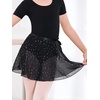 image:imageStelle Ballet Leotards for Girls Toddler Dance Dress Outfit Combo with Skirt and Tights ToddlerLittle KidBig Kid4black Shiny Skirt