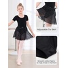 image:imageStelle Ballet Leotards for Girls Toddler Dance Dress Outfit Combo with Skirt and Tights ToddlerLittle KidBig Kid4black Shiny Skirt