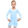 image:imageStelle Ballet Leotards for Girls Toddler Dance Dress Outfit Combo with Skirt and Tights ToddlerLittle KidBig KidBlue