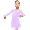 image:imageStelle Ballet Leotards for Girls Toddler Dance Dress Outfit Combo with Skirt and Tights ToddlerLittle KidBig KidLavender